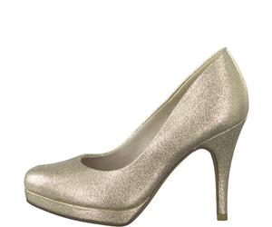Tamaris Damenschuhe Klassische Pumps LT. GOLD GLAM LT. GOLD GLAM - Gr. - 37