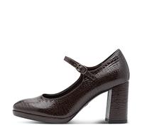 Tamaris Damen Pumps Synthetik, braun, 38 EU