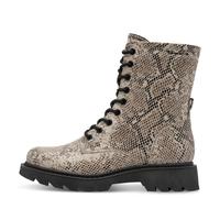 Damen-Stiefel BEIGE SNAKE - Gr. - 39