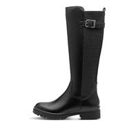 Tamaris Damenstiefel BLACK Leder schwarz Größe 41