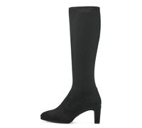 Tamaris Stiefel M2553541 Damen Leder Schmalschaft XS-Schaft mit Stretchfunktion Schwarz Gr. 41