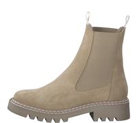 Tamaris Schlupf/Reißverschlussstiefelette Kaltfutter für Damen, beige, Gr. 42 EU