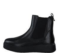 Tamaris Damenschuhe Klassische Stiefeletten BLACK LEATHER BLACK LEATHER - Gr. - 36