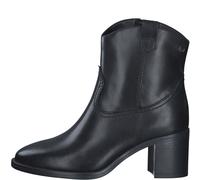 Tamaris Damenschuhe Klassische Stiefeletten BLACK LEATHER BLACK LEATHER - Gr. - 37