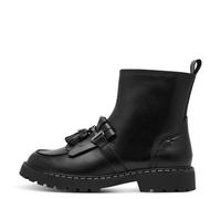 Tamaris Damenschuhe Klassische Stiefeletten BLACK LEATHER BLACK LEATHER - Gr. - 39