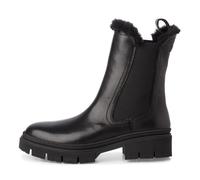 Tamaris Damenschuhe Klassische Stiefeletten BLACK LEATHER BLACK LEATHER - Gr. - 39