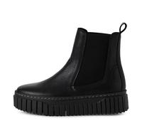 Tamaris Damen Boots Leder, schwarz, 39 EU