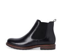 Tamaris Damenschuhe Klassische Stiefeletten BLACK LEATHER BLACK LEATHER - Gr. - 41
