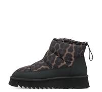 Damen-Stiefel BLACK/LEOPARD - Gr. - 40