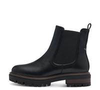 Tamaris Chelsea Boots Damen TOUCHit-Fußbett Black Matt Gr. 37