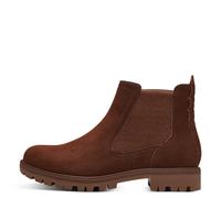 Tamaris Damen Chelsea Boots Leder; MAROON/braun; 38 EU