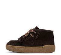 Tamaris Sneaker 1-25406-47 | Boho-Style trifft Wohlfühlkomfort: Tamaris High Sneaker aus weichem Veloursleder mit 4,5-cm-Sohle.