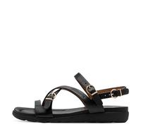 Tamaris Damenschuhe Riemchensandalen BLACK BLACK - Gr. - 36
