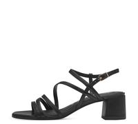 Tamaris Damenschuhe Riemchensandalen BLACK BLACK - Gr. - 38