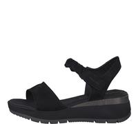 Tamaris Damenschuhe Riemchensandalen BLACK BLACK - Gr. - 40