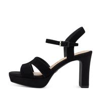 Tamaris Damenschuhe Riemchensandalen BLACK BLACK - Gr. - 41
