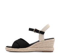 Tamaris Damenschuhe Riemchensandalen BLACK BLACK - Gr. - 41