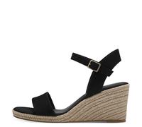 Tamaris Damenschuhe Riemchensandalen BLACK BLACK - Gr. - 42