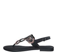Tamaris Damenschuhe Riemchensandalen BLACK COMB BLACK COMB - Gr. - 36