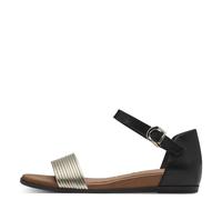 Tamaris Damenschuhe Riemchensandalen BLACK COMB BLACK COMB - Gr. - 40