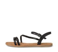 Tamaris Damenschuhe Riemchensandalen BLACK GLAM BLACK GLAM - Gr. - 42