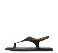 Tamaris Damenschuhe Riemchensandalen BLACK LEATHER BLACK LEATHER - Gr. - 37