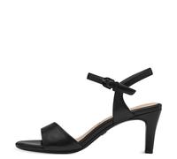 Tamaris Damenschuhe Riemchensandalen BLACK MATT BLACK MATT - Gr. - 37