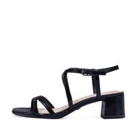 Tamaris Damenschuhe Riemchensandalen BLACK MET.STR. BLACK MET.STR. - Gr. - 36