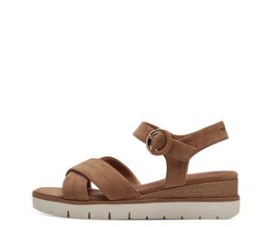 Tamaris Damenschuhe Riemchensandalen CAMEL CAMEL - Gr. - 36