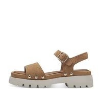 Tamaris Damenschuhe Riemchensandalen CAMEL CAMEL - Gr. - 37