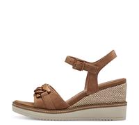 Tamaris Damenschuhe Riemchensandalen CAMEL CAMEL - Gr. - 39