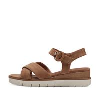 Tamaris Damenschuhe Riemchensandalen CAMEL CAMEL - Gr. - 40