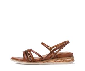 Tamaris Damenschuhe Riemchensandalen COGNAC COMB COGNAC COMB - Gr. - 39