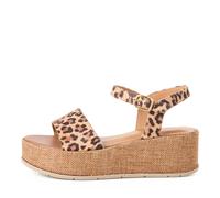 Tamaris Damenschuhe Riemchensandalen LEOPARD - Gr. - 38