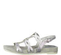 Tamaris Damenschuhe Riemchensandalen SILVER CRACK SILVER CRACK - Gr. - 40