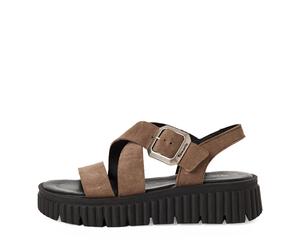 Tamaris Damenschuhe Riemchensandalen TAUPE TAUPE - Gr. - 40