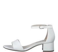 Tamaris Damen 1-1-28295-20 Sandale, White Glam, 36 EU
