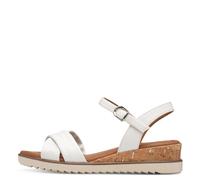 Tamaris Damenschuhe Riemchensandalen WHITE WHITE - Gr. - 37