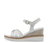 Tamaris Damenschuhe Riemchensandalen WHITE WHITE - Gr. - 40
