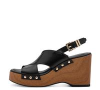 Sandalette schwarz Gr. 38