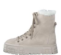 Tamaris Damen Leder Schnürboot beige
