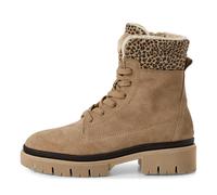 Tamaris Damenschuhe Schnürstiefel BEIGE/LEOPARD BEIGE - Gr. - 37