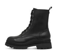 Tamaris Damenschuhe Schnürstiefel BLACK LEATHER BLACK LEATHER - Gr. - 37