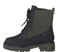 Tamaris Damenschuhe Schnürstiefel BLACK/OLIVE BLACK/OLIVE - Gr. - 37