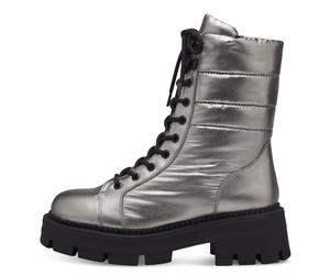 Tamaris Damenschuhe Schnürstiefel PEWTER PEWTER - Gr. - 41
