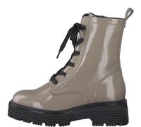 Tamaris Damenschuhe Schnürstiefel TAUPE PATENT TAUPE PATENT - Gr. - 38