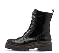 Tamaris Damenschuhe Schnürstiefeletten BLACK BLACK - Gr. - 41