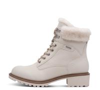 Tamaris Damenschuhe Schnürstiefeletten CREAM - Gr. - 36