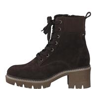 Tamaris Damenschuhe Schnürstiefeletten MOCCA SUEDE MOCCA SUEDE - Gr. - 40