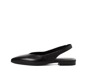Tamaris Damenschuhe Sling BLACK LEATHER BLACK LEATHER - Gr. - 40
